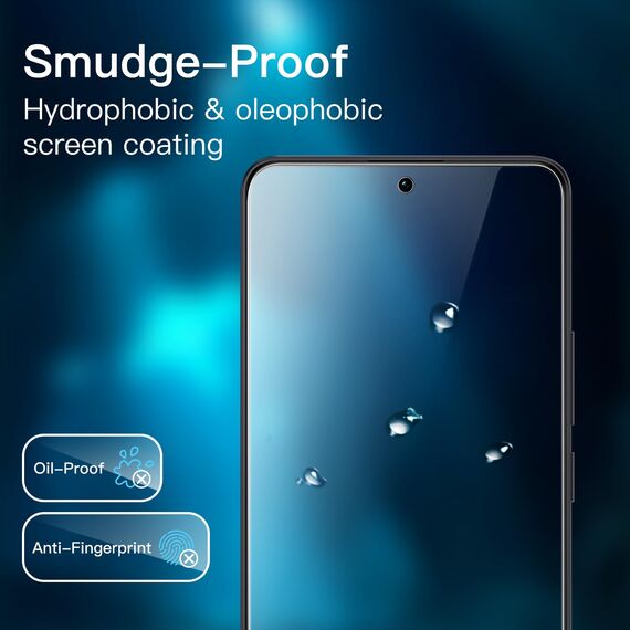 JETech Schutzfolie für Xiaomi Redmi Note 13 Pro 5G, 9H Gehärtete Glas Displayschutz, Anti-Kratzer, HD Klar, 3 Stück