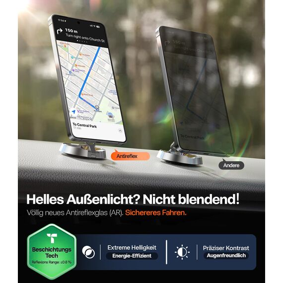 TORRAS OrigArmor AR für Samsung Galaxy S26 Ultra für Panzerglas [Perfekte Passform&100% Blendschutz], Militärstandard Bruchsichere Folie für S26 Ultra 9H+ Glas, 0 Fehler Montage, Kompatibel mit Hülle
