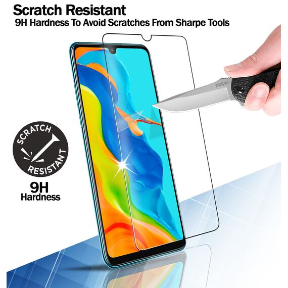 RKINC 3 Stück, Panzerglas Schutz Glas für Samsung Galaxy A40 (SM-A405F), Panzer HD Displayschutzfolie, 0,33 mm kratzfest, splitterfrei, blasenfrei, lebenslangeGarantie