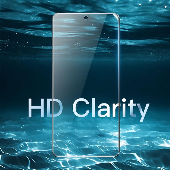 JETech Schutzfolie für Samsung Galaxy S25 Edge, Gehärtete Glas Displayschutz, Fingerabdruck ID Kompatibel, HD Klar, 3 Stück
