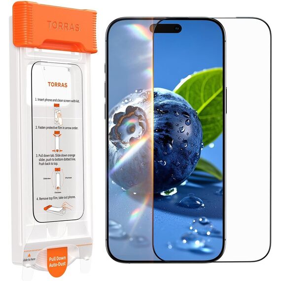 TORRAS OrigArmor AR für Samsung Galaxy S26 Ultra für Panzerglas [Perfekte Passform&100% Blendschutz], Militärstandard Bruchsichere Folie für S26 Ultra 9H+ Glas, 0 Fehler Montage, Kompatibel mit Hülle