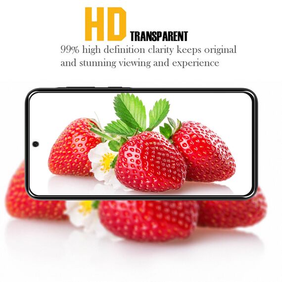 WFTE [2 Stück Schutzfolie für Samsung Galaxy A55 5G Panzerglas Glasfolie 9H Härte, Anti-Kratzen, Anti-Bläschen Displayschutzfolien Panzer Schutz Glas für Samsung Galaxy A55