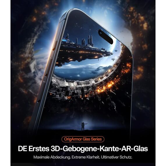 TORRAS OrigArmor AR für Samsung Galaxy S26 Ultra für Panzerglas [Perfekte Passform&100% Blendschutz], Militärstandard Bruchsichere Folie für S26 Ultra 9H+ Glas, 0 Fehler Montage, Kompatibel mit Hülle