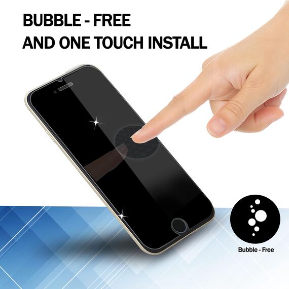 RKINC 3 Stück, Panzerglas Schutz Glas für iPhone SE 3 2022/ SE 2 2020, iPhone 7 / iPhone 8, Panzer HD Displayschutzfolie, 0,33 mm kratzfest, splitterfrei, blasenfrei, lebenslangeGarantie