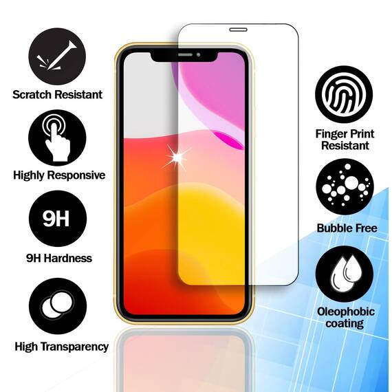 RKINC 3 Stück, Panzerglas Schutz Glas für iPhone 12 Mini 5.4-Inch, Panzer HD Displayschutzfolie, 0,33 mm kratzfest, splitterfrei, blasenfrei, lebenslangeGarantie