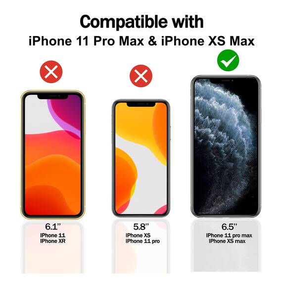 RKINC 3 Stück, Panzerglas Schutz Glas für iPhone 11 Pro Max/XS Max 6.5-Inch, Panzer HD Displayschutzfolie, 0,33 mm kratzfest, splitterfrei, blasenfrei, lebenslangeGarantie