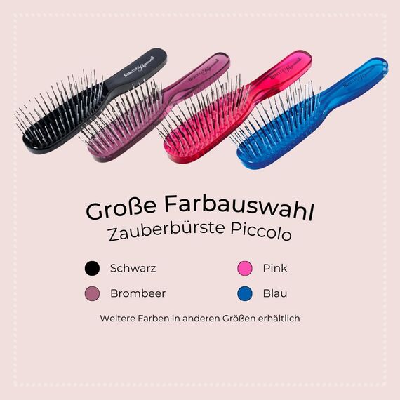 Hercules Sägemann Scalp Brush Piccolo blue, 1er Pack (1 x 1 Stück)