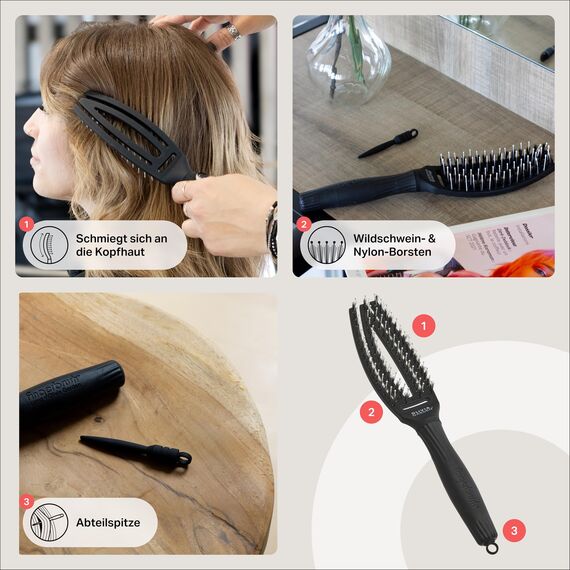 Olivia Garden Fingerbrush Combo small