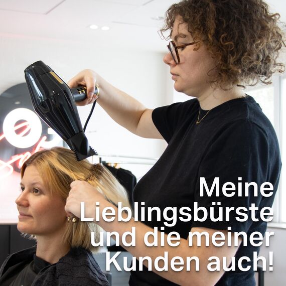 Olivia Garden Expert Blowout Shine - Gold & Brown - 20 - Keramikbeschichtete Rundbürste für geschmeidiges Ausblasen, krausfreies Haar & strahlenden Glanz