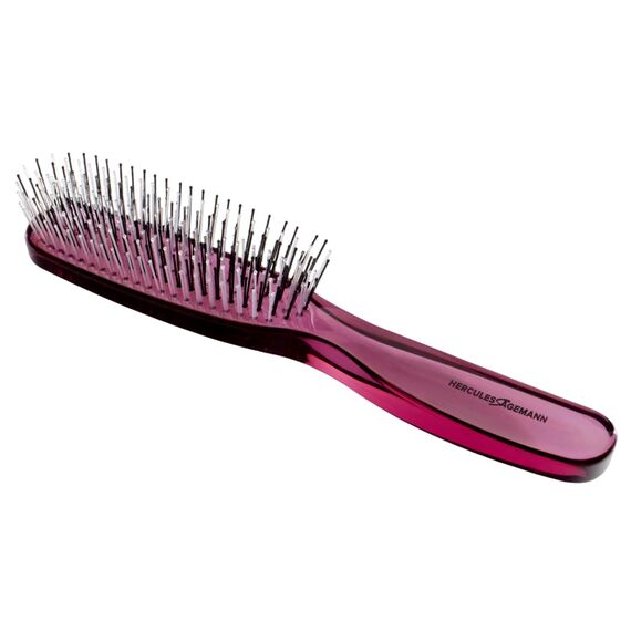 HERCULES SÄGEMANN - Zauberbürste Brombeer | Hochwertige Scalp Brush für sanftes Entwirren ohne Ziepen. Ideal für Damen und Herren, geeignet für nasses und trockenes Haar. | Farbe: Lila