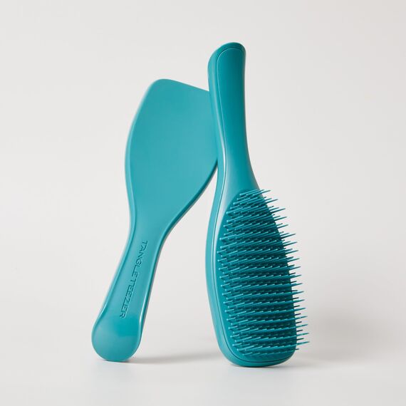 Tangle Teezer Ultimate Detangler Haarbürste – Für Nasses & Trockenes Haar – Entwirrungsbürste für Alle Haartypen – Zweistufige Borsten Reduzieren Haarbruch & Entfernen Knoten – Türkis