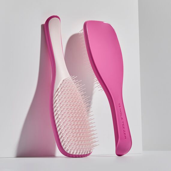 Tangle Teezer Ultimate Detangler Haarbürste – Für Nasses & Trockenes Haar – Entwirrungsbürste für Alle Haartypen – Zweistufige Borsten Reduzieren Haarbruch & Entfernen Knoten – Rote Himbeere