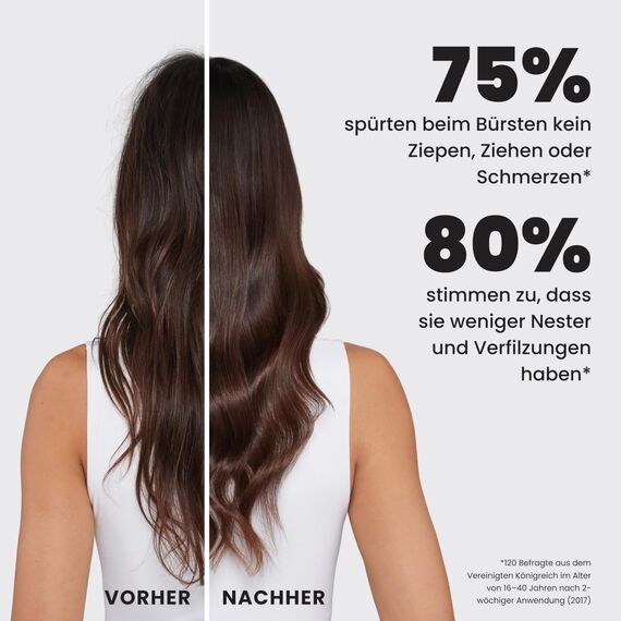 Tangle Teezer Ultimate Detangler Haarbürste – Für Nasses & Trockenes Haar – Entwirrungsbürste für Alle Haartypen – Zweistufige Borsten Reduzieren Haarbruch & Entfernen Knoten – Rote Himbeere