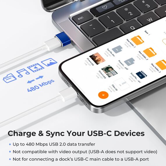 Basesailor Adapter USB Auf USB C 3 Stück,Typ C Buchse zu USBA Stecker Konverter Ladegerät für iPhone 12 13 14 15 16 17 Pro Max XR,iPad Air 4 5 Mini 6 Generation,AirPods,iWatch Apple Watch Serie 7 8 9