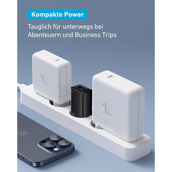 Anker USB-A Ladegerät, 12W Schnellladegerät Netzteil, kompaktes USB-Ladegerät, kompatibel mit iPhone 15/14 / 13/12 Serie, Galaxy, iPad Air und weiteren