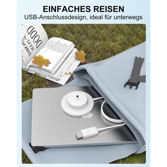 USB Ladestation 9V für Toniebox Ladekabel Original,Toniebox externen Stereolautsprechern Ladegerät (White-USB)