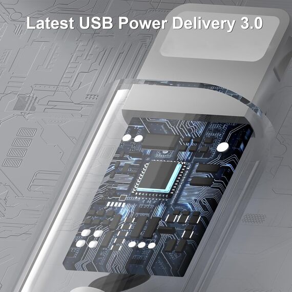 BENSN Schnellladekabel und Schnellladegerät Kompatibel mit iPhone 12 12 Pro 12 Pro Max 12 Mini 13 14 11 SE, 20W USB C Netzteil Stecker Adapter für iPad Ladegerät Fast Charger
