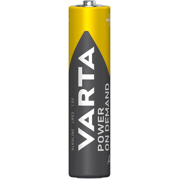VARTA Batterien AAA, 150 Stück, Power on Demand, Alkaline, 1,5V, Vorratspack, smart, flexibel, leistungsstark, ideal für Computerzubehör, Smart Home Geräte, Made in Germany