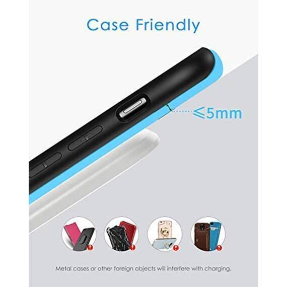 NANAMI Fast Wireless Charger,15W Induktive Ladestation für Samsung Galaxy S26 S25 S24 S23 S22 S21 Ultra Plus,Handy Ständer (mit 20W USB ladegerät PD Adapter) für iPhone 17 16 15 14 13 12 11 Pro Max XR