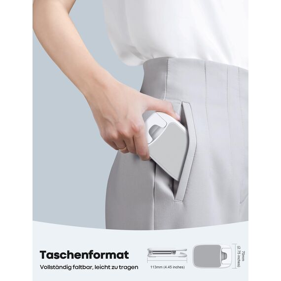 Lamicall Handy Ständer Verstellbare, Handy Halterung - Faltbarer Handyhalterung, Halter für iPhone 17 16 15 14 Pro Max Plus Air, 13 12 Pro Max Mini, 11 Pro, Xs Max, X, SE, Samsung S25 S24, Smartphone