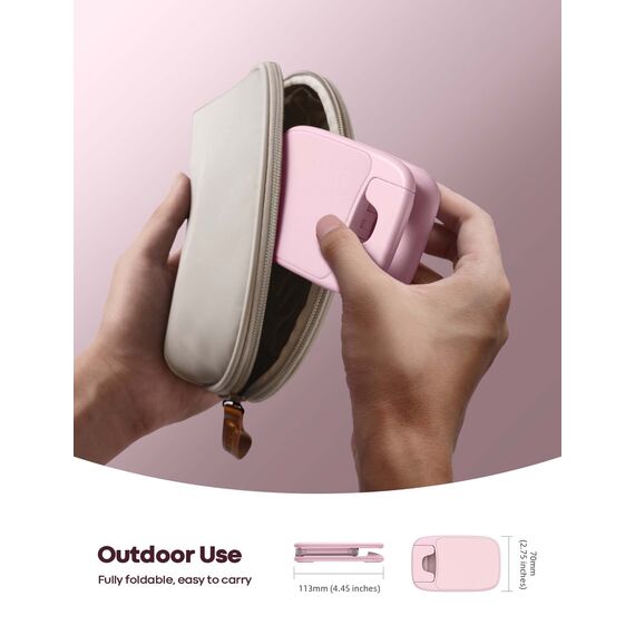 Lamicall Handy Ständer Verstellbare, Handy Halterung - Faltbarer Handyhalterung, Halter für iPhone 17 16 15 14 Pro Max Plus Air, 13 12 Pro Max Mini, 11 Pro, Xs Max, X, SE, Samsung S25 S24, Smartphone