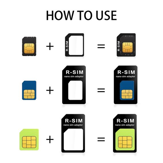 Alcohol pad 10 Handy-Reinigungspads, 4 in 1 SIM Kartenadapter, 4 SIM Karten Adapter Kit mit Auswurfstift, Anschlussbürste, universell für Smartphones
