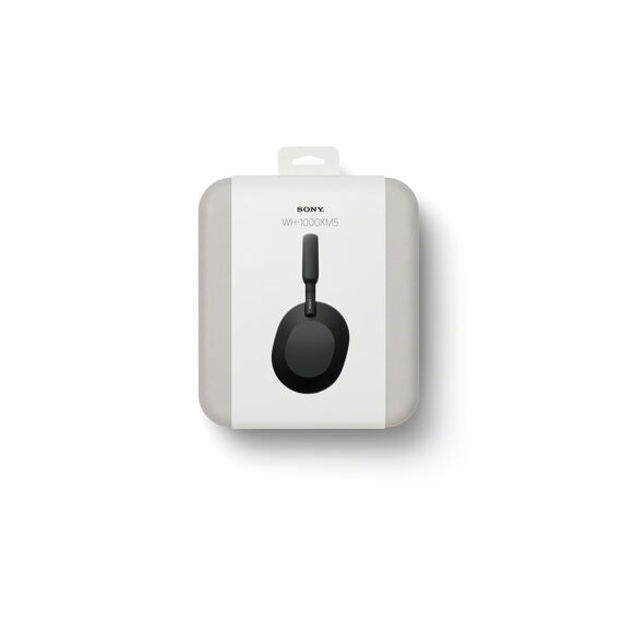 Sony WH-1000XM5 inkl. Hardcase, Kabelloser Premium-Kopfhörer mit Noise Cancelling, Bluetooth, kristallklare Anrufqualität, Hi-Res-Audio, bis zu 30 Std Akkulaufzeit, iOS & Android - Schwarz