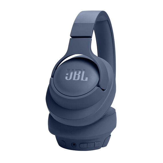 JBL Tune 720 BT Wireless Over-Ear-Kopfhörer – Mit JBL Pure Bass Sound, Bluetooth und leichtem, faltbarem Design – Bis zu 76 Stunden Musikwiedergabe – Blau