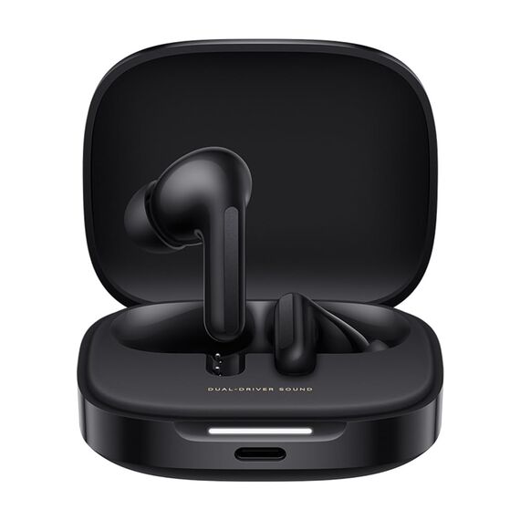Redmi Buds 6 Play - In-Ear Kopfhörer, 36h Akkulaufzeit, 10mm Dynamik-Treiber mit 4 EQ-Einstellungen, AI-Geräuschunterdrückung für Anrufe, Bluetooth 5.4, Schnellladen für 3h Musik in 10 Minuten, Black