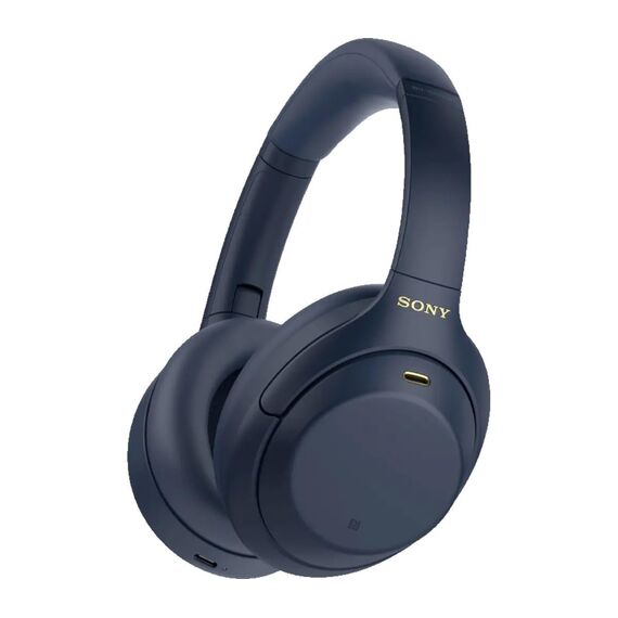 Sony WH-1000XM4 kabellose Bluetooth Noise Cancelling Kopfhörer (30h Akku, Touch Sensor, Schnellladefunktion, optimiert für Amazon Alexa, Headset mit Mikrofon) Midnight Blue