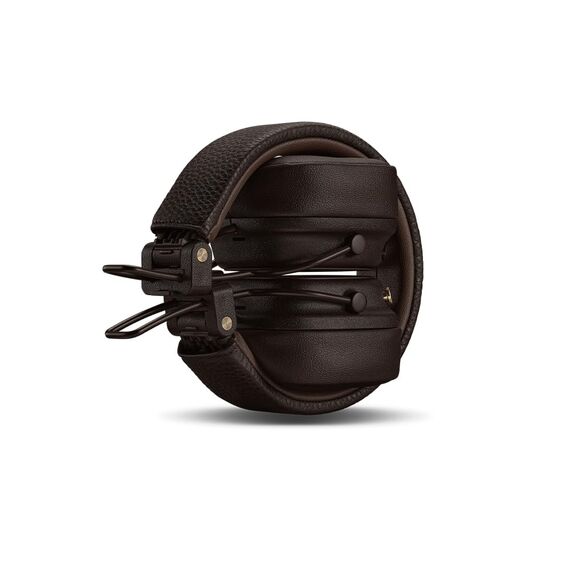 Marshall Major V Bluetooth Kopfhörer, 100 Stunden Spielzeit – Braun
