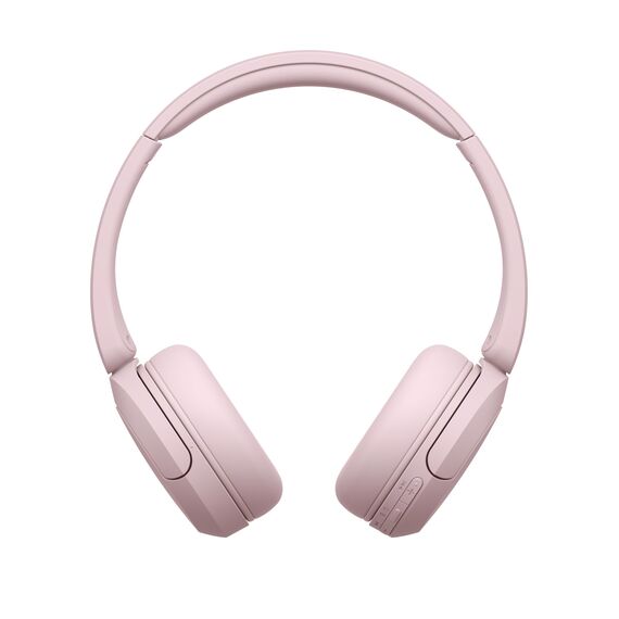 Sony WH-CH520 Kabelloser Bluetooth On-Ear-Kopfhörer, hohe Klangqualität, leichtes Design, bis zu 50 Stunden Akkulaufzeit, Schnellladung, EQ, klare Gesprächsqualität, iOS und Android - Rosa