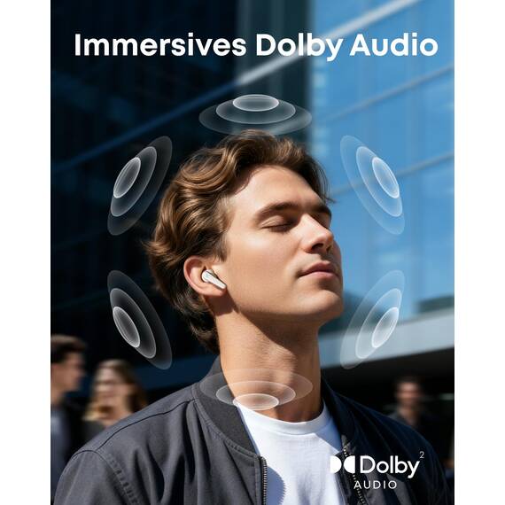 soundcore Liberty 5 by Anker, kabellose Earbuds mit Noise Cancelling, 2X stärkere Stimmreduktion, ANC in Echtzeit, Schnellladen, Dolby Audio, klare KI-Telefonate mit 6 Mics, Lange Akkulaufzeit