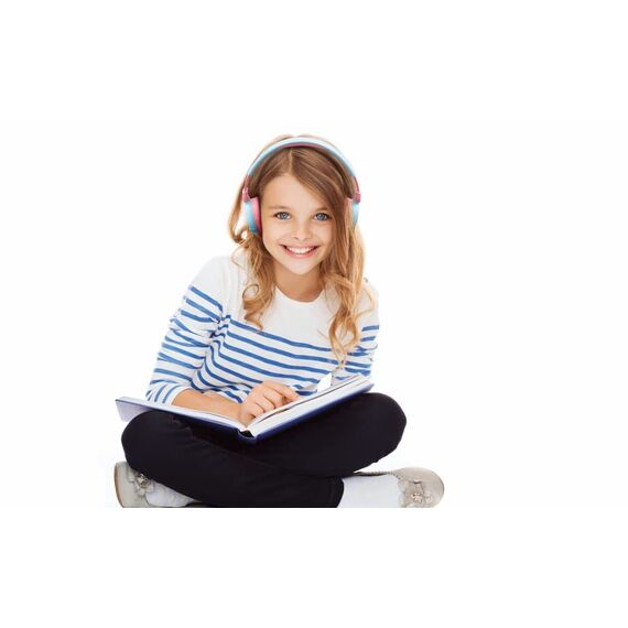 JBL Jr310 BT On-Ear Kinder-Kopfhörer - Hellblau-Rosa – Kabellose Bluetooth-Ohrhörer mit Headset und Fernbedienung – Ideal für Schule und Freizeit