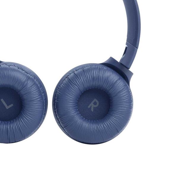 JBL Tune 510 BT – Bluetooth On-Ear Kopfhörer - Blau – Faltbare Headphones mit Freisprechfunktion – Kompatibel mit Sprachassistenten – Lange Laufzeit von bis zu 40 Stunden