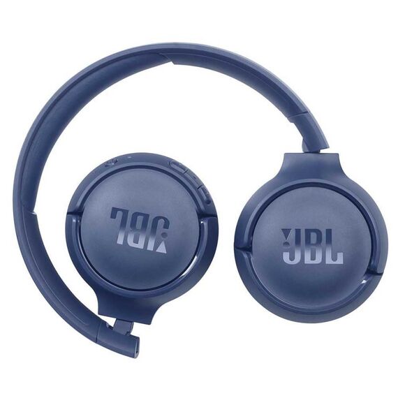 JBL Tune 510 BT – Bluetooth On-Ear Kopfhörer - Blau – Faltbare Headphones mit Freisprechfunktion – Kompatibel mit Sprachassistenten – Lange Laufzeit von bis zu 40 Stunden