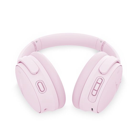 Bose QuietComfort Kabellose Kopfhörer mit Mikrofon und Noise-Cancelling, Bluetooth-Over-Ear-Kopfhörer, Audiophile Kopfhörer, On-Ear-Kopfhörer mit Noise-Cancelling, bis 24 Std. Akkulaufzeit, Blütenrosa