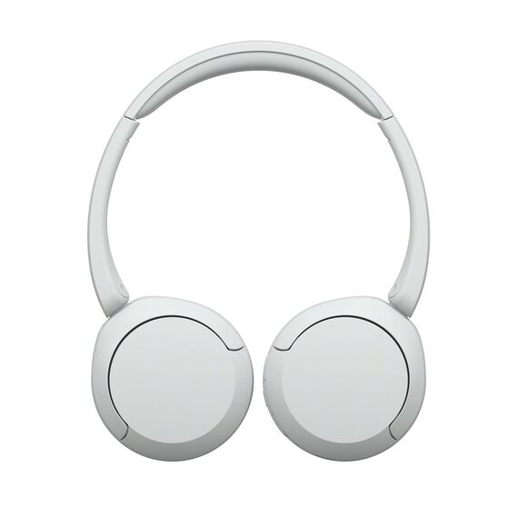 Sony WH-CH520 Kabellose Bluetooth-Kopfhörer - bis zu 50 Stunden Akkulaufzeit mit Schnellladefunktion, On-Ear-Modell - Weiß