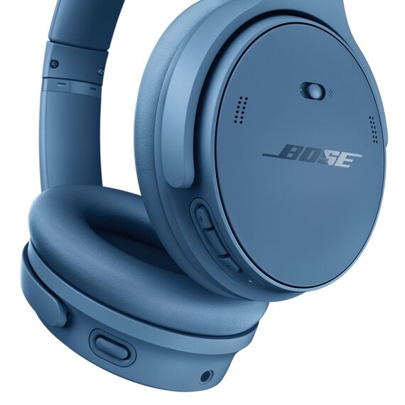 Bose QuietComfort Kabellose Kopfhörer mit Mikrofon und Noise-Cancelling, Bluetooth Over-Ear-Kopfhörer mit Noise-Cancelling, bis 24 Stunden Akkulaufzeit, Dämmerungsblau - Limited Edition