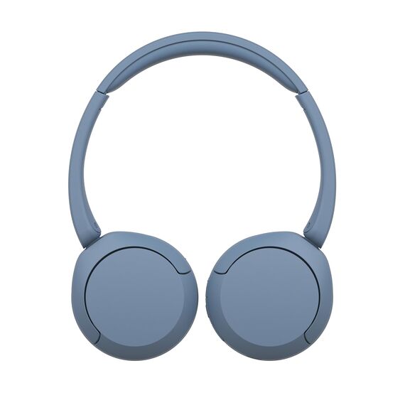 Sony WH-CH520 Kabelloser Bluetooth On Ear Kopfhörer, hohe Klangqualität, leichtes Design, bis zu 50 Stunden Akkulaufzeit, Schnellladung, EQ, klare Gesprächsqualität, iOS und Android, Blau