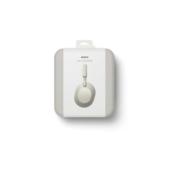 Sony WH-1000XM5 kabellose Bluetooth Noise Cancelling Kopfhörer (30h Akku, Touch Sensor, Headphones Connect App, Schnellladefunktion, optimiert für Amazon Alexa, Headset mit Mikrofon) Silber