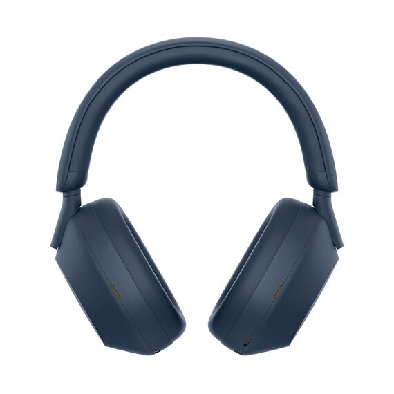 Sony WH-1000XM5 Kabelloser Premium-Kopfhörer mit Noise Cancelling, Bluetooth, kristallklare Anrufqualität, Hi-Res-Audio, bis zu 30 Std Akkulaufzeit , inkl. Hardcase , iOS & Android - Midnight Blue