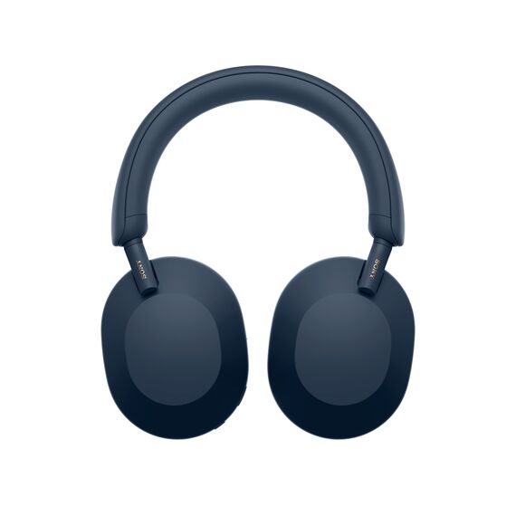 Sony WH-1000XM5 Kabelloser Premium-Kopfhörer mit Noise Cancelling, Bluetooth, kristallklare Anrufqualität, Hi-Res-Audio, bis zu 30 Std Akkulaufzeit , inkl. Hardcase , iOS & Android - Midnight Blue