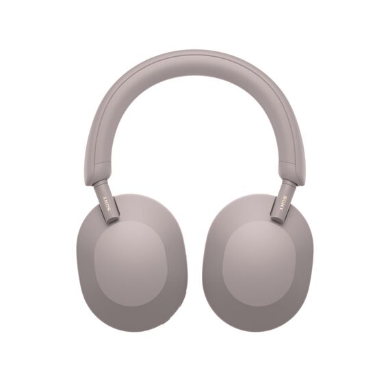 Sony WH-1000XM5 Kabelloser Premium-Kopfhörer mit Noise Cancelling, Bluetooth, kristallklare Anrufqualität, Hi-Res-Audio, bis zu 30 Std Akkulaufzeit, inkl. Hardcase, iOS & Android - Smoky Pink