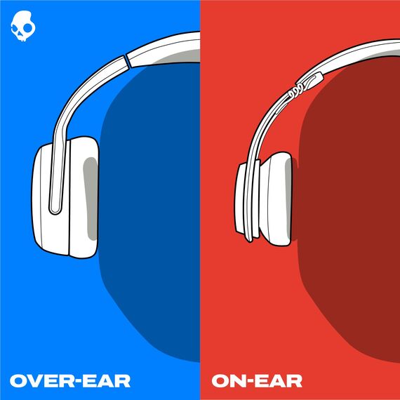 Skullcandy Crusher Evo Wireless Bluetooth Headphones with Multi-Sensory Bass, Noise Isolating Over-Ear Fit, Up to 40 Hours Battery, Microphone for iPhone Android - Primer