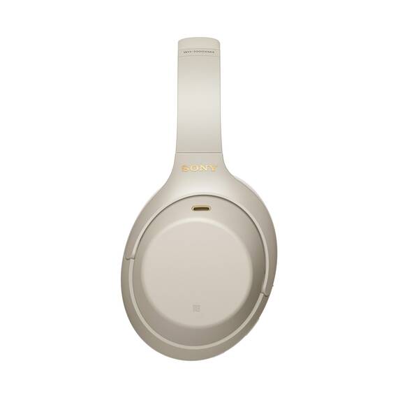 Sony WH-1000XM4 kabellose Bluetooth Noise Cancelling Kopfhörer (30h Akku, Touch Sensor, Headphones Connect App, Schnellladefunktion, optimiert für Amazon Alexa, Headset mit Mikrofon) Silber