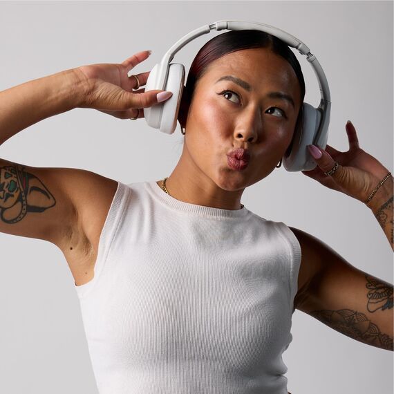 Skullcandy Crusher Evo Over-Ear Wireless-Kopfhörer mit Sensory Bass, 40 Std. Akkulaufzeit, Extra Charging Cable, Mikro, kompatibel mit iPhone, Android und Bluetooth-Geräten, Bone