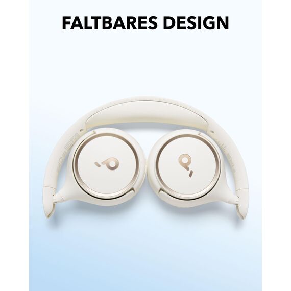 soundcore H30i Kabellose On-Ear Kopfhörer, Faltbares Design, Purer Bass, 70h Wiedergabe, Bluetooth 5.3, Leicht und bequem, App Steuerung, Multipoint-Verbindung