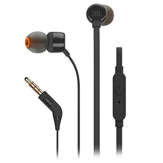 JBL T110 Pure Bass In-Ear-Kopfhörer, Blau