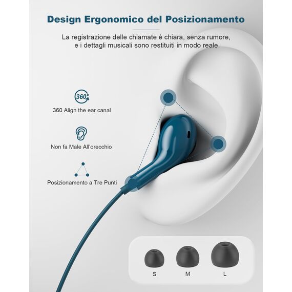 USB C Kopfhörer für Samsung S24 S25 S26 S21 A54 A56 A16 5G iPhone 17 15 16 Pro Max Magnetische In-Ear Kopfhörer mit Kabel USB C Stereo USBC Headset mit Mikrofon für Samsung S23 S22 A55 A35 5G Ultra
